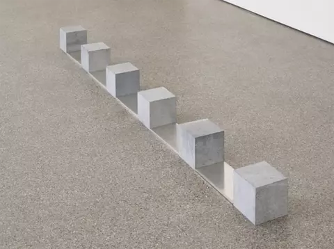 AQUALEX_Knokke_Phillips-2024_Carl Andre - BELGICA TIN TRAIN, BRUSSELS