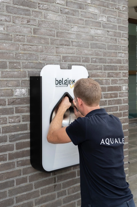 AQUALEX Reasliatie Alasq Muro installatie
