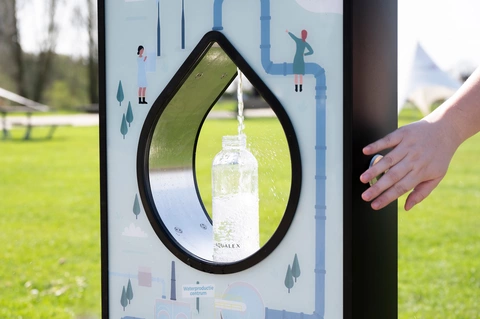AQUALEX realisatie De Gavers ALASQ outdoortappunt