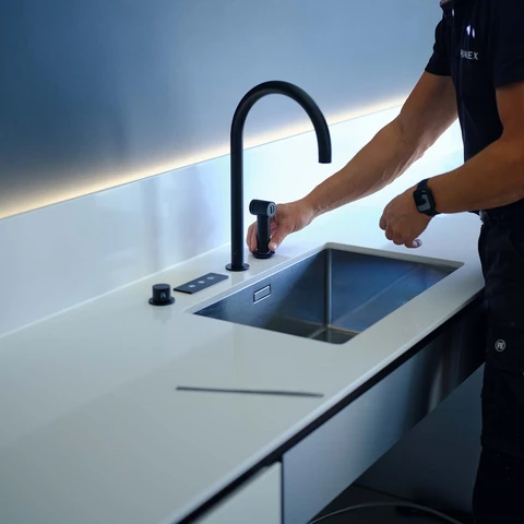 AQUALEX keukenkraan vervangen