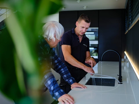 AQUALEX keukenkraan vervangen