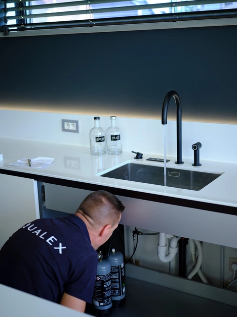 AQUALEX keukenkraan vervangen