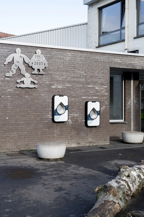 AQUALEX klant realisatie basisschool Pius X Kortrijk