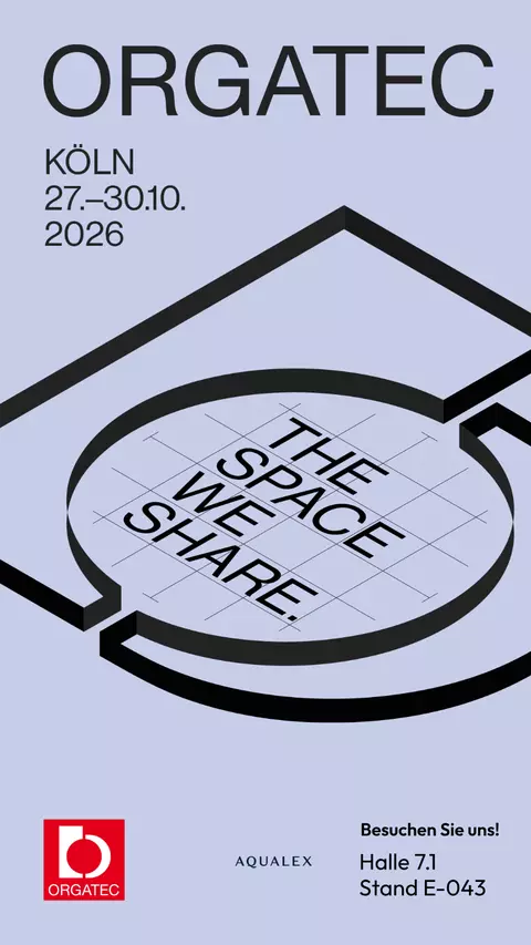 ORGATEC 2026 Infos Aqualex 